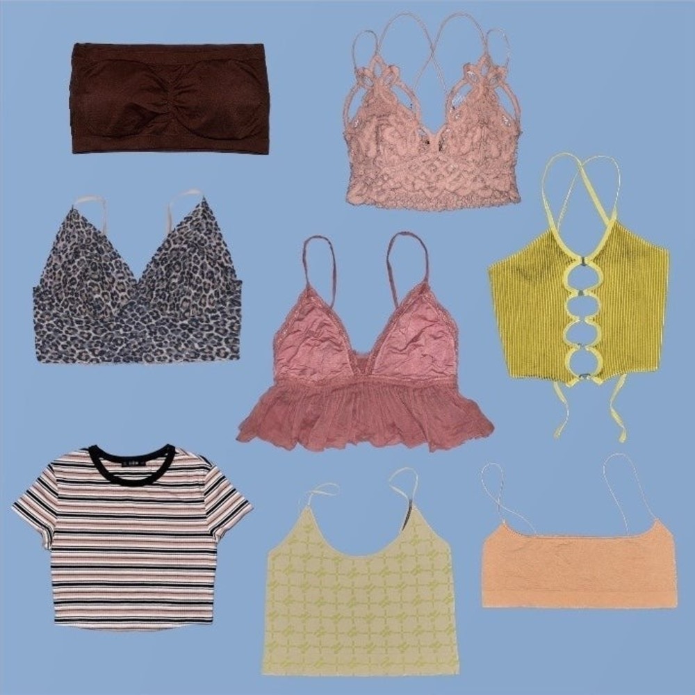 Crop Top Bundle ( 8 Shirts )